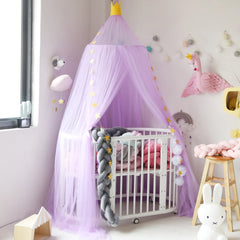 Dreamy Star Crown Baby Bed Canopy for Photo Props
