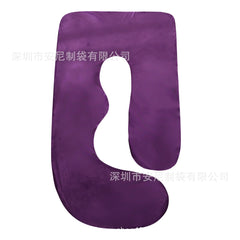 Pregnancy Pillow with Crystal Velvet Cover