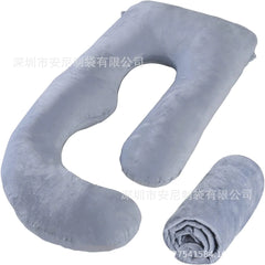 Pregnancy Pillow with Crystal Velvet Cover