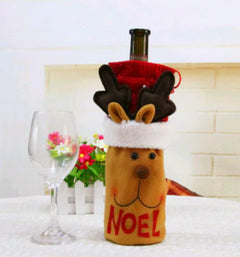Christmas Wine Bottle Covers